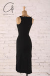 marc le bihan sleeveless dress 21964 E23 black